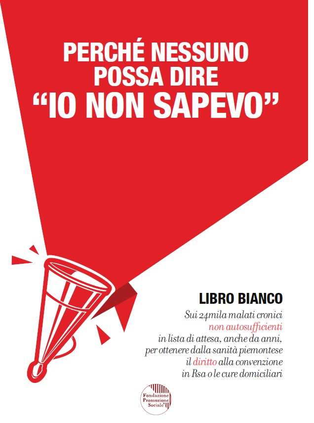 Copertina del Libro bianco - Inchiesta Piemonte